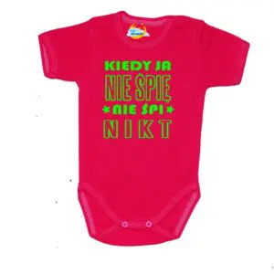 Body kiedy ja nie śpię nie śpi nikt amarantowe