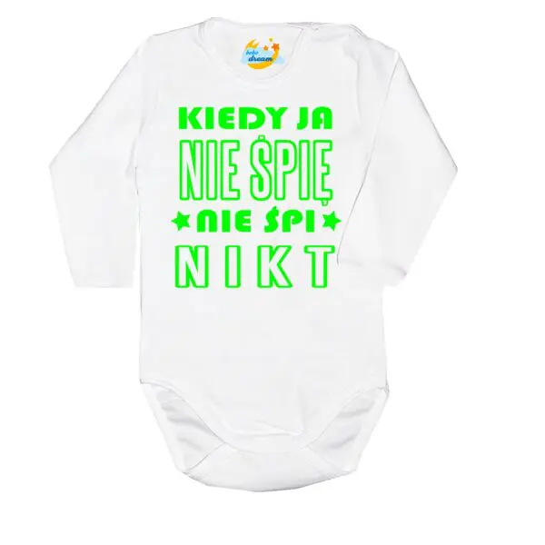 Body kiedy ja nie śpię nie śpi nikt biały