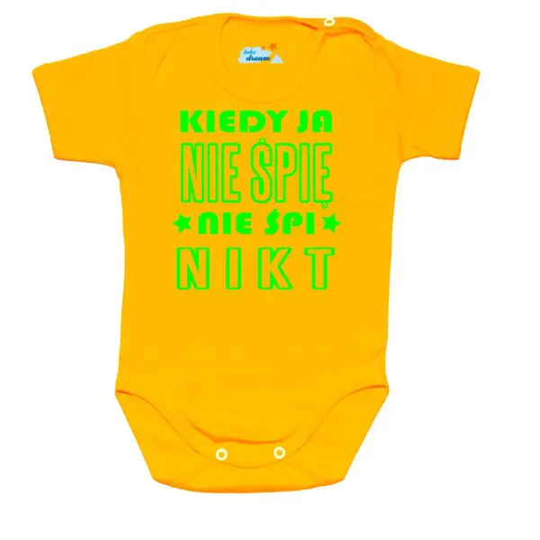 Body kiedy ja nie śpię nie śpi nikt zółte
