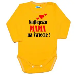 Body niemowlęce najlepsza MAMA na świecie