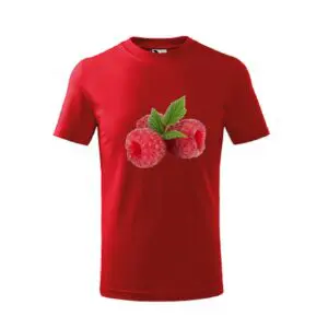 Koszulka dziecięca owoc 3D MALINA