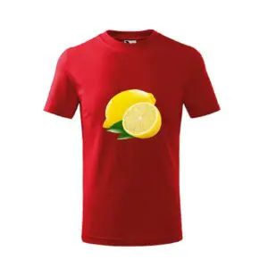 Koszulka dziecięca owoc 3D CYTRYNA