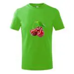 Koszulka dziecięca owoc 3D CZERWŚNIA