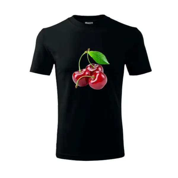 Koszulka dziecięca owoc 3D CZERWŚNIA