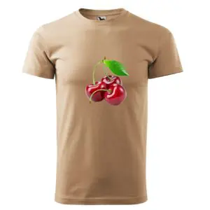 Koszulka dziecięca owoc 3D CZERWŚNIA