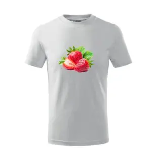 Koszulka dziecięca owoc 3D TRUSKAWKA