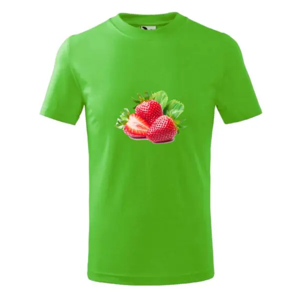 Koszulka dziecięca owoc 3D TRUSKAWKA