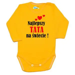 Body niemowlęce najlepsza TATA na świecie