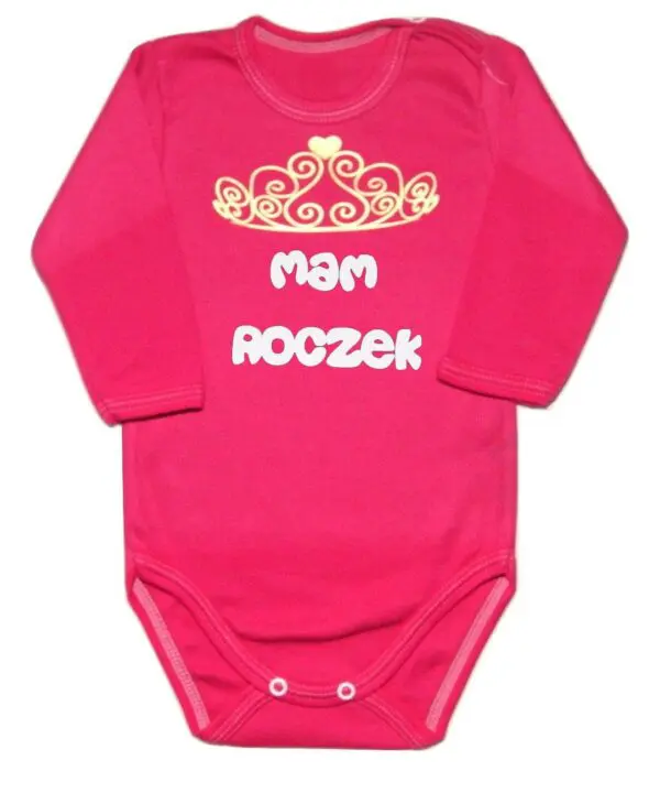 Body długi rękaw Moje Pierwsze urodziny Roczek