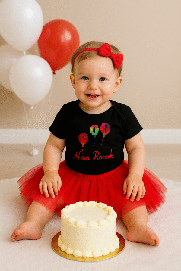 Komplet dziecięcy zestaw body i spódniczka MAM ROCZEK