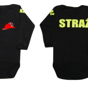 Strażackie Bobo Dream STRAŻ: body dla chłopca/dziewczynki