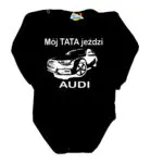 Body MÓJ TATA JEŹDZI AUDI Polski producent czarne