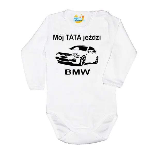 Body MÓJ TATA JEŹDZI BMW Polski producent białe