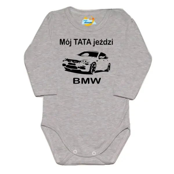 Body MÓJ TATA JEŹDZI BMW Polski producent szare