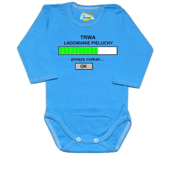 Body długi rękaw ładowanie pieluchy