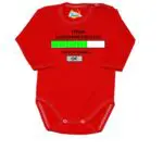 Body długi rękaw ładowanie pieluchy