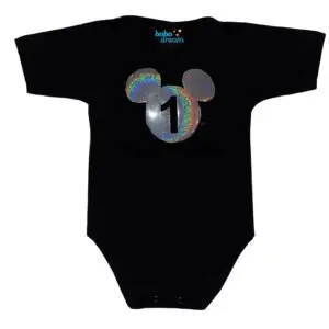 Body  krótki rękaw na 1 urodziny z imieniem