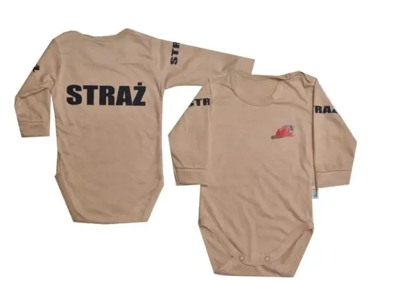 Strażackie Bobo Dream STRAŻ: body dla chłopca/dziewczynki