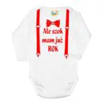 Body długi rękaw Moje Pierwsze urodziny Roczek