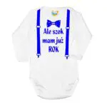 Body długi rękaw Moje Pierwsze urodziny Roczek