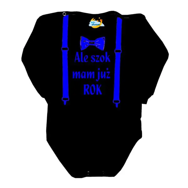 Body długi rękaw Moje Pierwsze urodziny Roczek