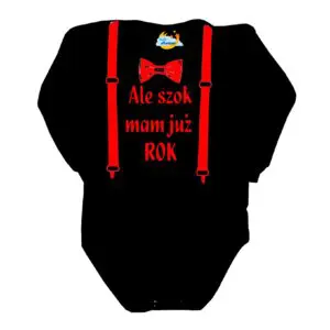 Body długi rękaw Moje Pierwsze urodziny Roczek