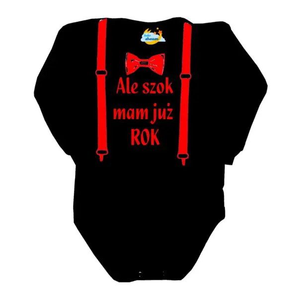 Body długi rękaw Moje Pierwsze urodziny Roczek