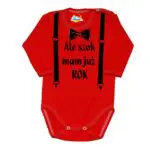 Body długi rękaw Moje Pierwsze urodziny Roczek