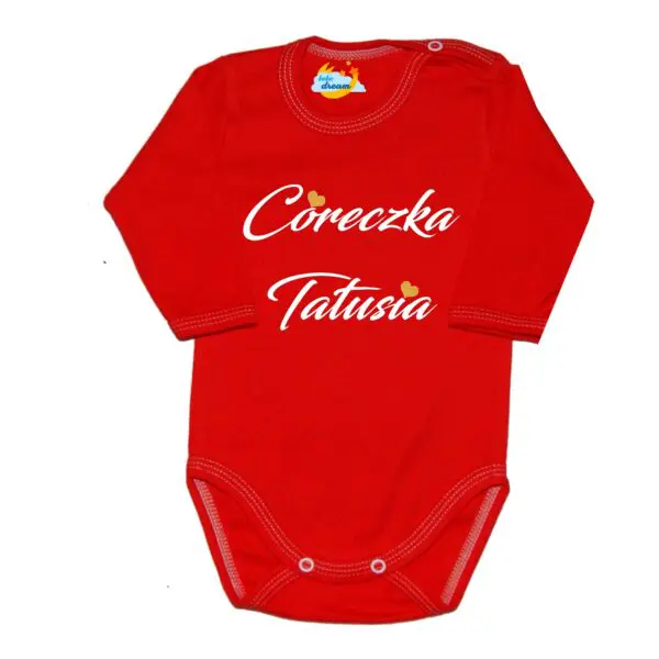 Body CÓRECZKA TATUSIA Polski producent długi rękaw
