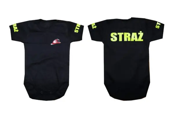 Strażackie Bobo Dream STRAŻ: body dla chłopca/dziewczynki