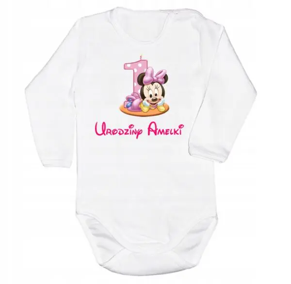 Body długi rękaw Moje Pierwsze urodziny Roczek