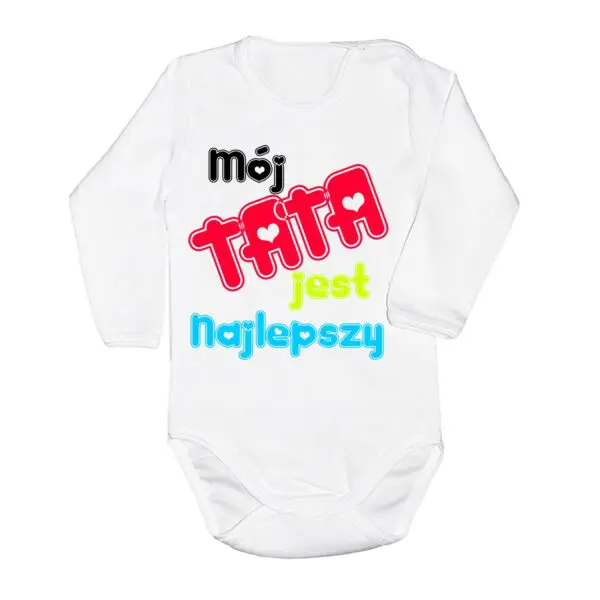 Body NAJLEPSZY TATA Polski producent długi rękaw