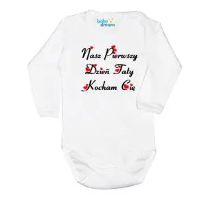 Body 1-wszy DZIEŃ TATY Polski producent długi rękaw