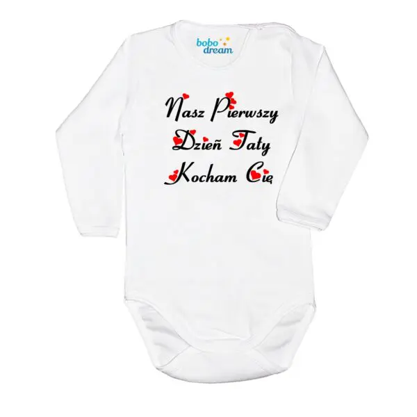 Body 1-wszy DZIEŃ TATY Polski producent długi rękaw