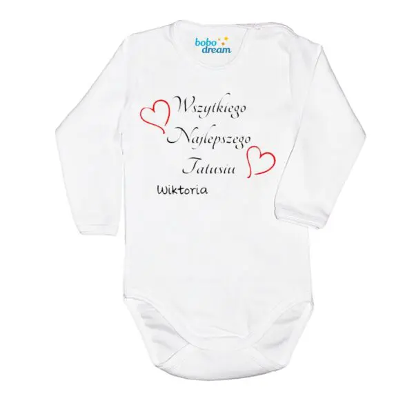 Body 100 LAT TATO Polski producent długi rękaw