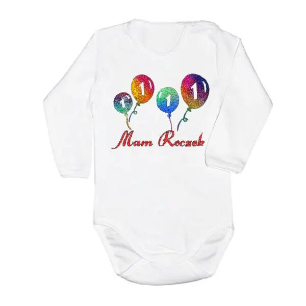 Body długi rękaw Moje Pierwsze urodziny Roczek