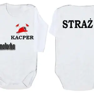 Strażackie Bobo Dream STRAŻ: body dla chłopca/dziewczynki