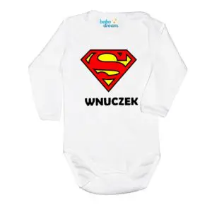 Body SUPER WNUCZEK Polski producent długi rękaw