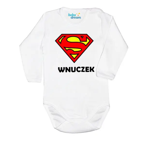 Body SUPER WNUCZEK Polski producent długi rękaw