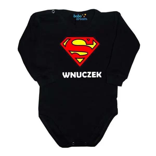 Body SUPER WNUCZEK Polski producent długi rękaw