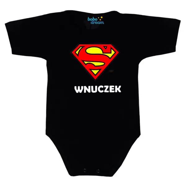 Body SUPER WNUCZEK Polski producent krótki rękaw