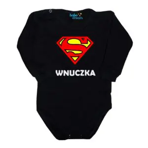 Body SUPER WNUCZKA Polski producent długi rękaw