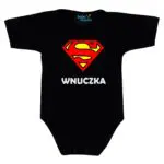 Body SUPER WNUCZKA Polski producent krótki rękaw