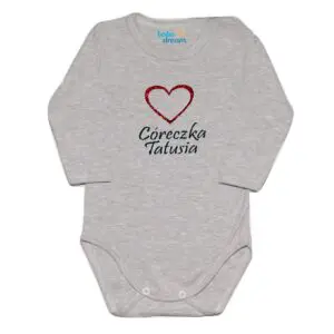 Body CÓRECZKA TATUSIA Polski producent długi rękaw