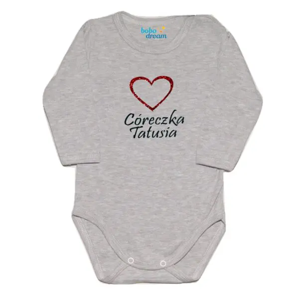 Body CÓRECZKA TATUSIA Polski producent długi rękaw