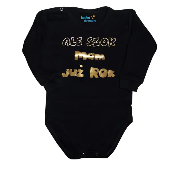 Body długi rękaw na 1 urodziny z imieniem