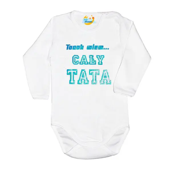 Body CAŁY TATA Polski producent długi rękaw