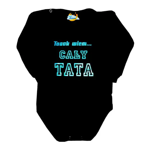 Body CAŁY TATA Polski producent długi rękaw