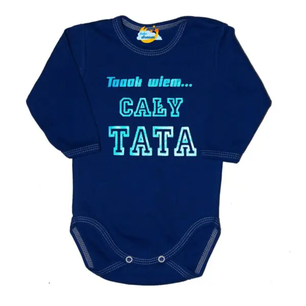 Body CAŁY TATA Polski producent długi rękaw