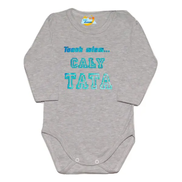 Body CAŁY TATA Polski producent długi rękaw